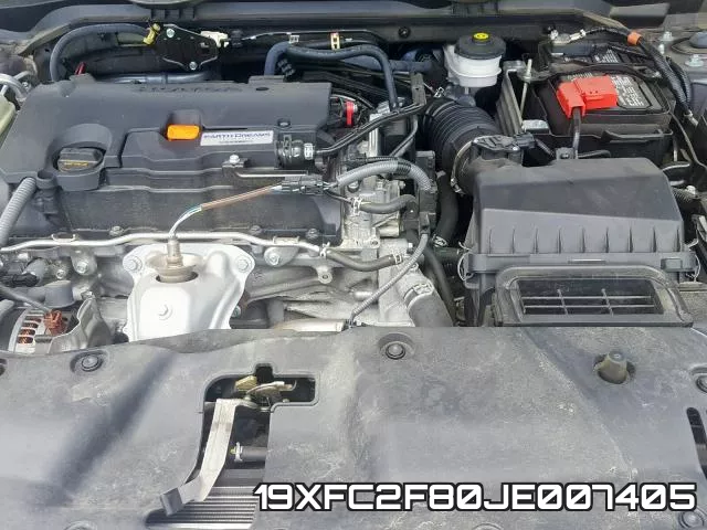 19XFC2F80JE007405 фото 8