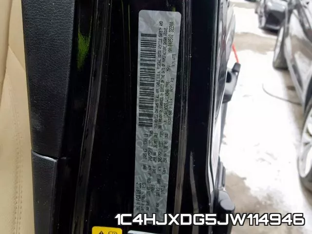 1C4HJXDG5JW114946 фото 2