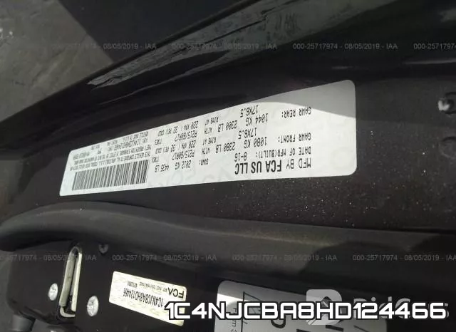 1C4NJCBA8HD124466 фото 10