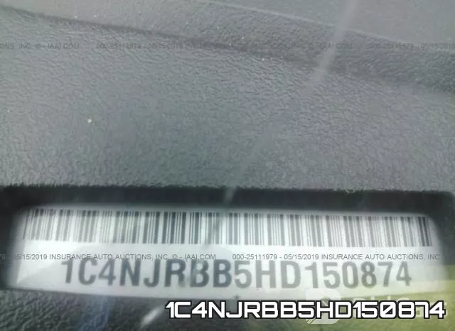 1C4NJRBB5HD150874 фото 10
