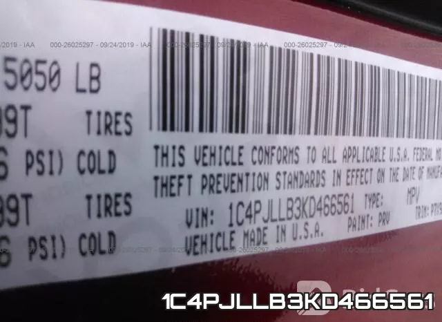 1C4PJLLB3KD466561 фото 10