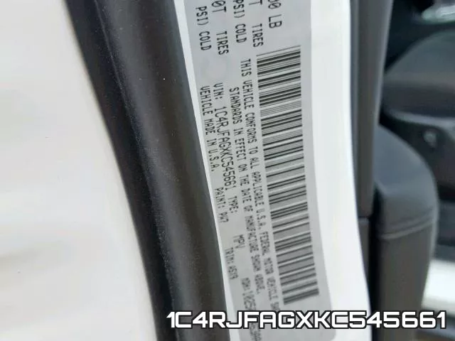 1C4RJFAGXKC545661 фото 2