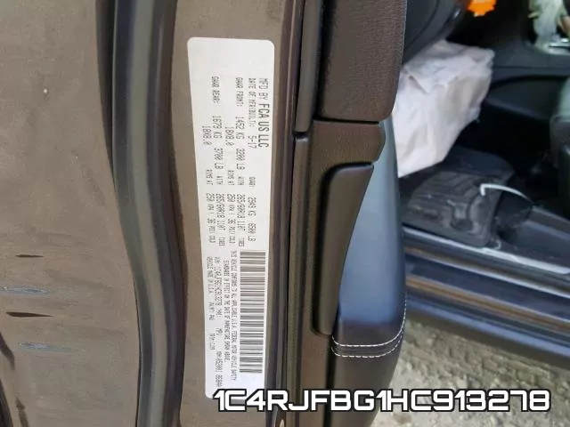 1C4RJFBG1HC913278 фото 2
