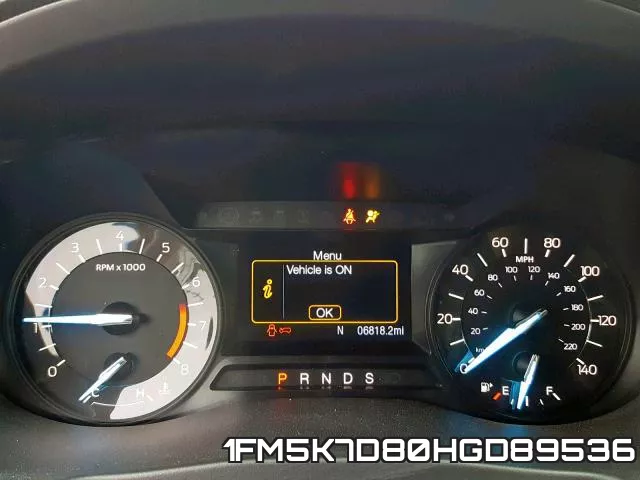 1FM5K7D80HGD89536 фото 9