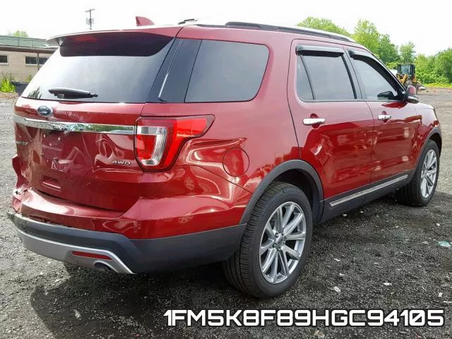 1FM5K8F89HGC94105 фото 5
