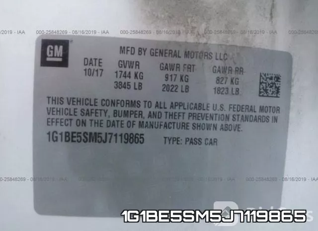 1G1BE5SM5J7119865 фото 10