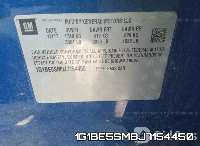 1G1BE5SM8J7154450 фото 10