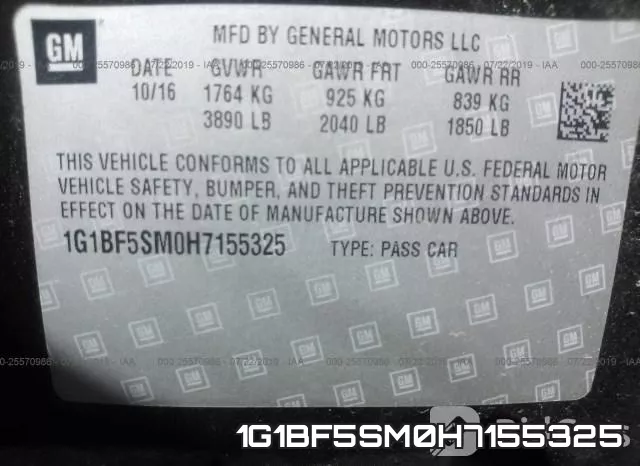 1G1BF5SM0H7155325 фото 10