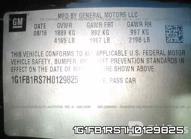 1G1FB1RS7H0129825 фото 10