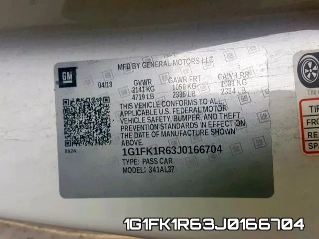 1G1FK1R63J0166704 фото 2