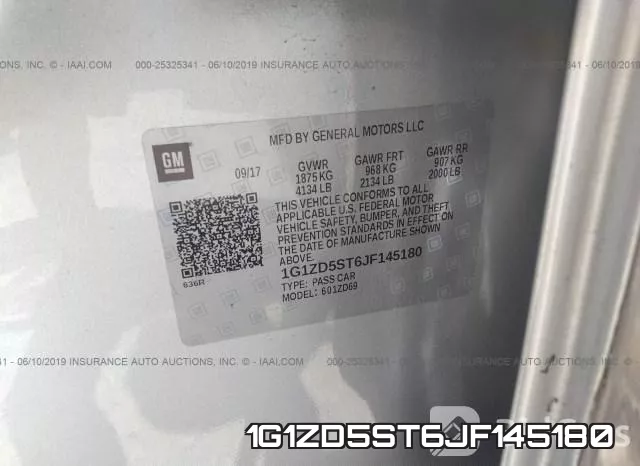 1G1ZD5ST6JF145180 фото 10