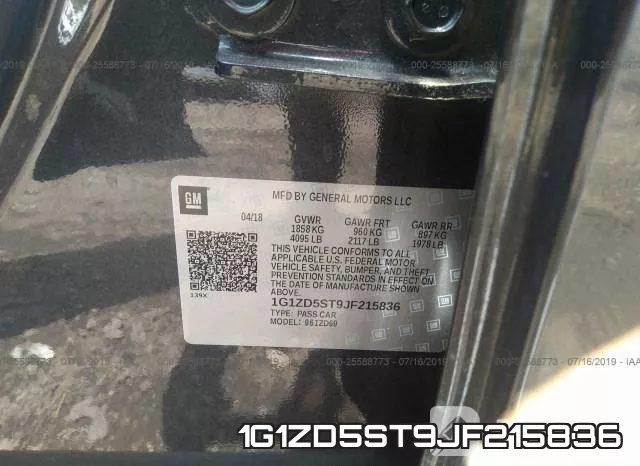 1G1ZD5ST9JF215836 фото 10