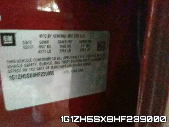 1G1ZH5SX8HF239000 фото 2