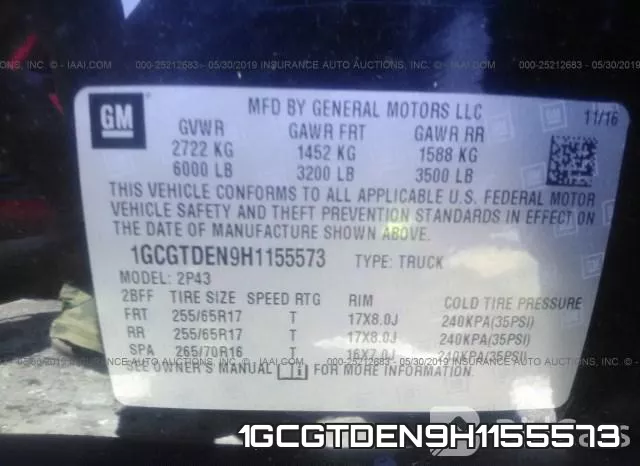1GCGTDEN9H1155573 фото 10