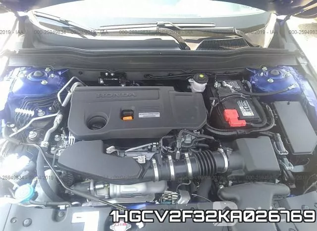 1HGCV2F32KA026769 фото 2