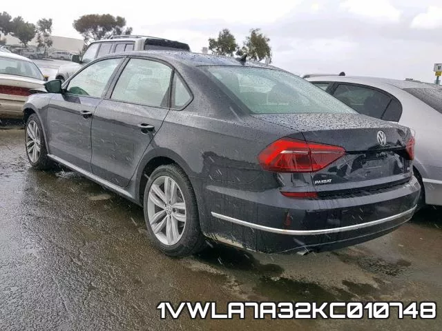 1VWLA7A32KC010748 фото 4