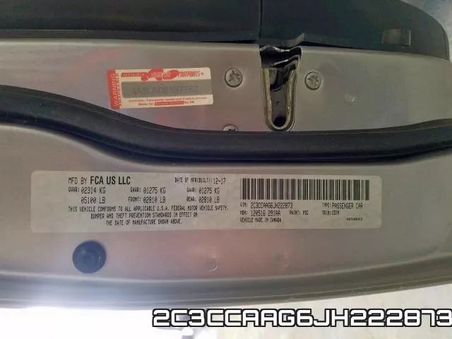 2C3CCAAG6JH222873 фото 2