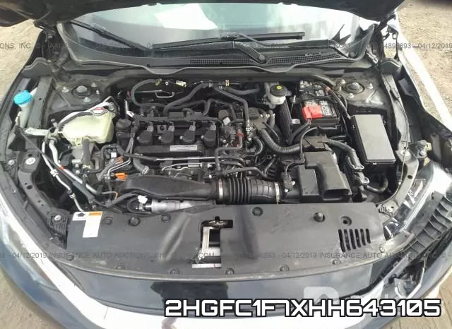 2HGFC1F7XHH643105 фото 2