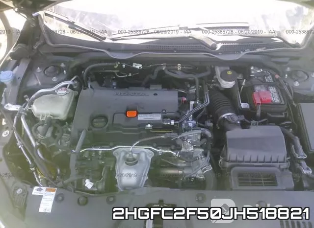 2HGFC2F50JH518821 фото 2