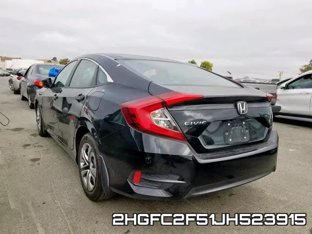 2HGFC2F51JH523915 фото 4