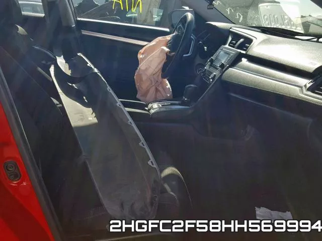 2HGFC2F58HH569994 фото 6