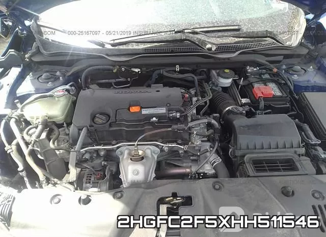 2HGFC2F5XHH511546 фото 2