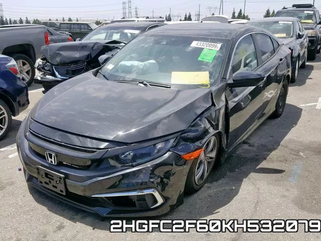 2HGFC2F60KH532079 фото 3