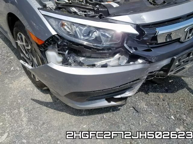2HGFC2F72JH502623 фото 10
