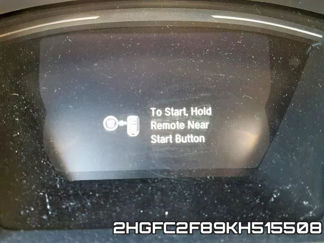 2HGFC2F89KH515508 фото 9