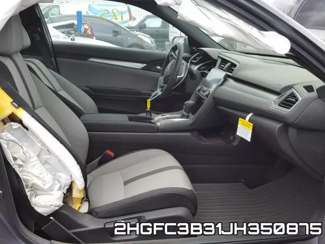 2HGFC3B31JH350875 фото 6