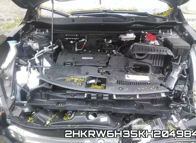 2HKRW6H35KH204984 фото 2