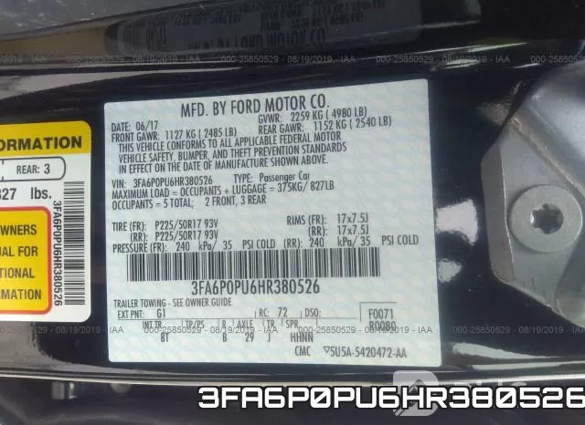 3FA6P0PU6HR380526 фото 10