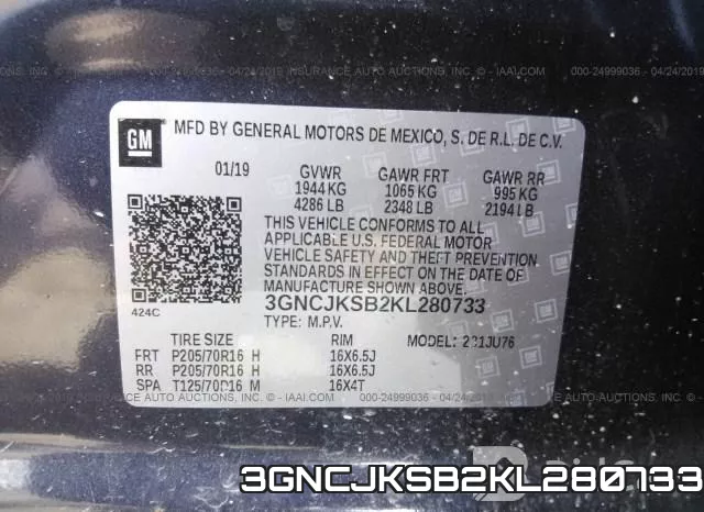 3GNCJKSB2KL280733 фото 10