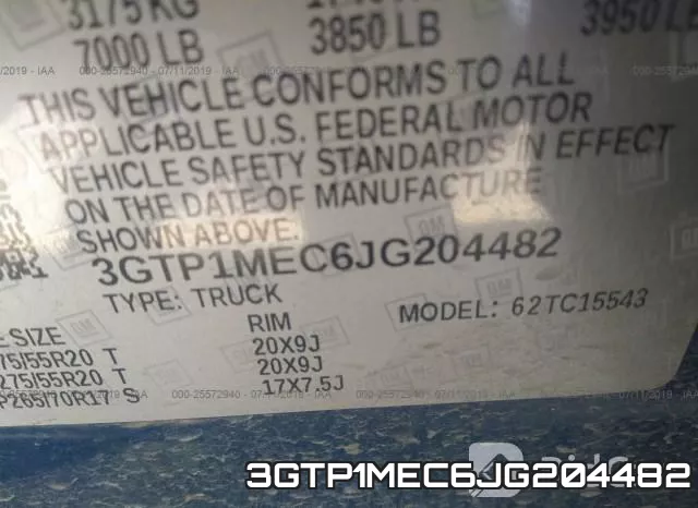 3GTP1MEC6JG204482 фото 10