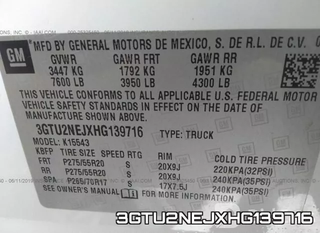 3GTU2NEJXHG139716 фото 10