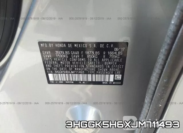 3HGGK5H6XJM711493 фото 10