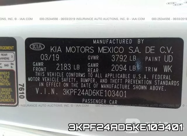 3KPF24AD6KE103401 фото 10