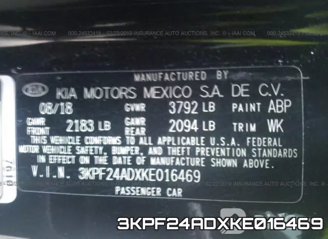 3KPF24ADXKE016469 фото 10