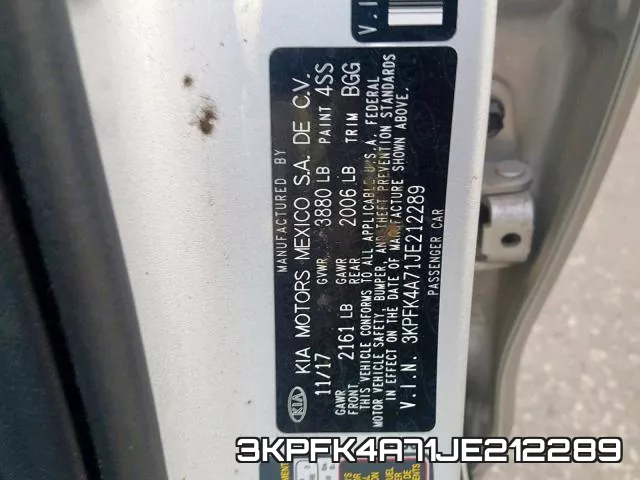 3KPFK4A71JE212289 фото 2