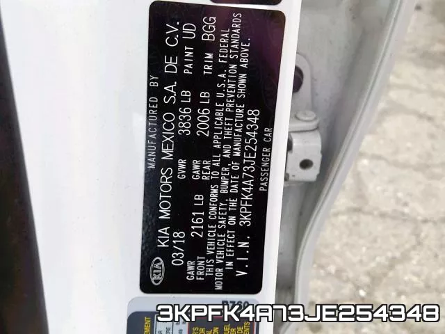 3KPFK4A73JE254348 фото 2