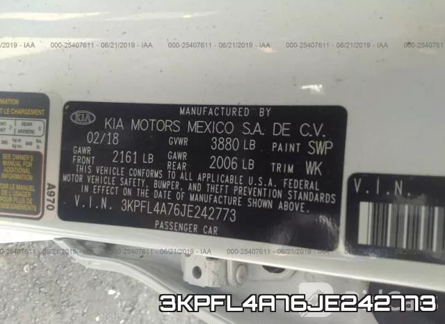 3KPFL4A76JE242773 фото 10