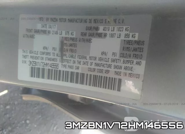3MZBN1V72HM146556 фото 10