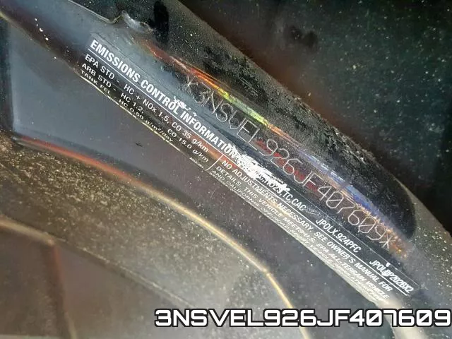 3NSVEL926JF407609 фото 2