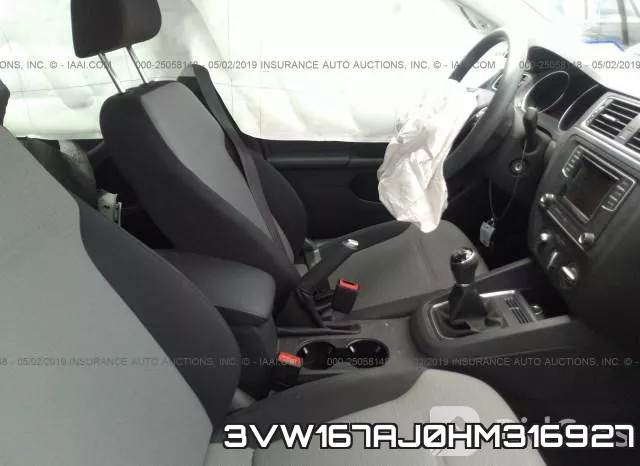 3VW167AJ0HM316927 фото 6