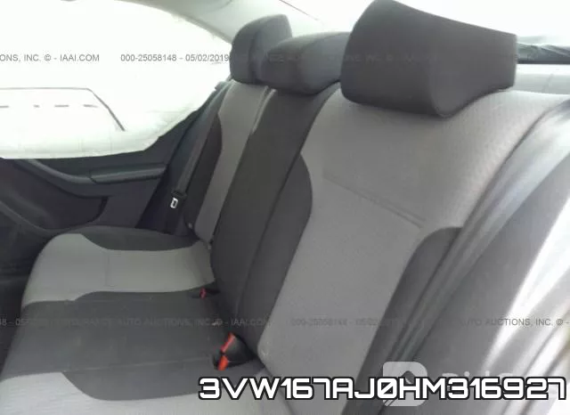 3VW167AJ0HM316927 фото 9