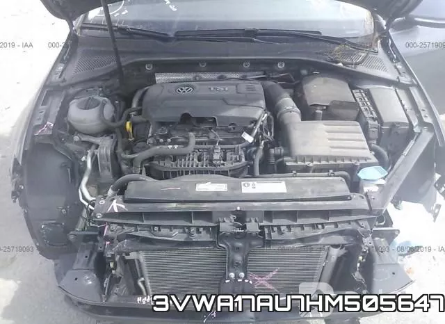 3VWA17AU7HM505647 фото 2