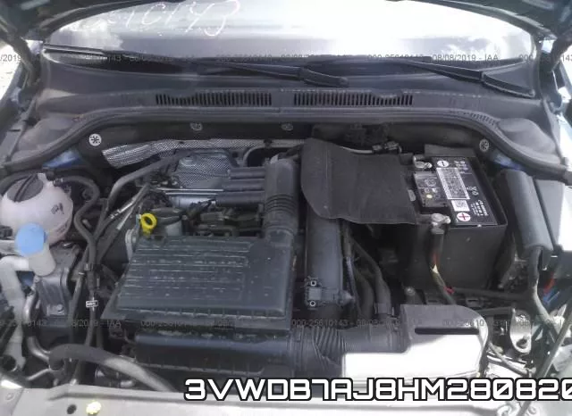 3VWDB7AJ8HM280820 фото 2