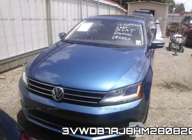3VWDB7AJ8HM280820 фото 7