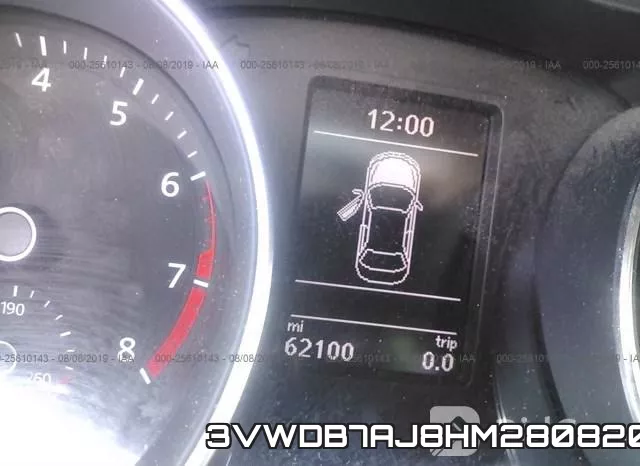 3VWDB7AJ8HM280820 фото 8