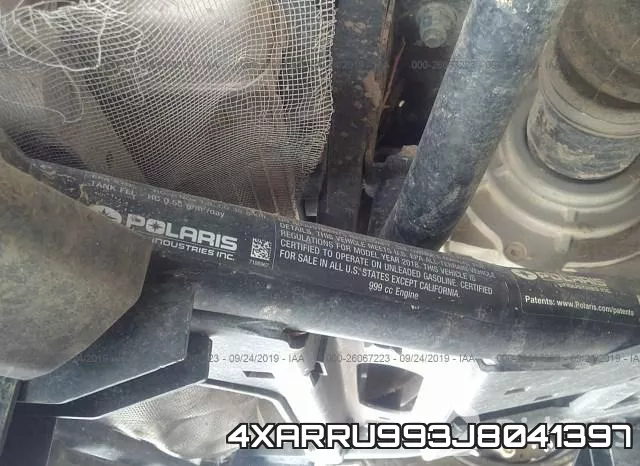 4XARRU993J8041397 фото 10